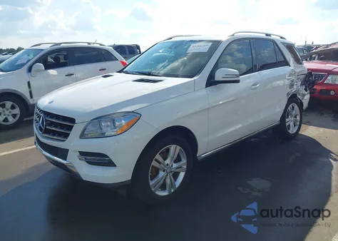 2015 Mercedes-Benz Ml 350 z USA, uszkodzony, nr VIN 4JGDA5JB6FA546649